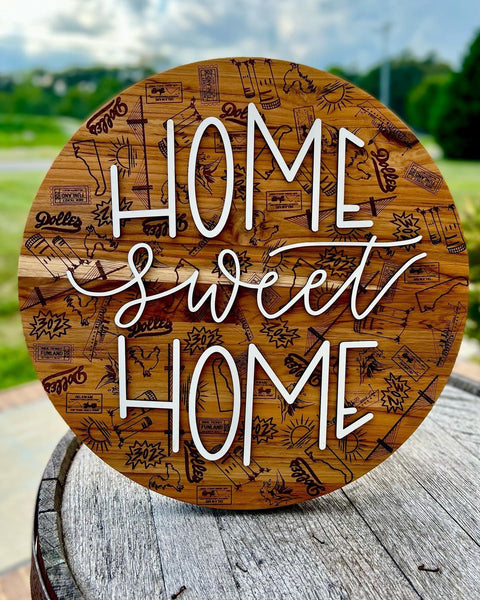 Home Sweet Home Door Hanger
