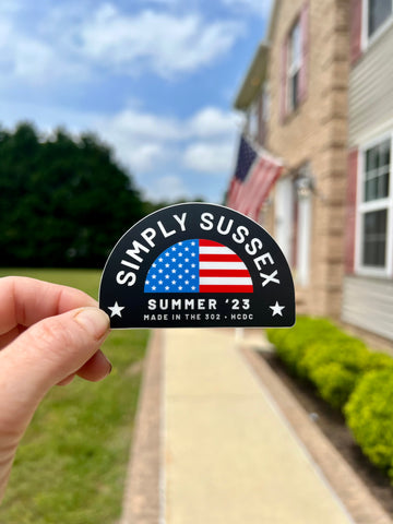 Simply Sussex Summer 2023 Sticker